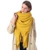 140cm Square Soft Women Scarf Solid Color Winter Warm Shawl Hijabs Blanket Wrap Pashmina Neckerchief Echarpe Bufanda Scarves