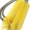 Aquarium Filter Brush Flexible Nylon Pipe 35.43" Double Ended Hose for Drinking Bottles