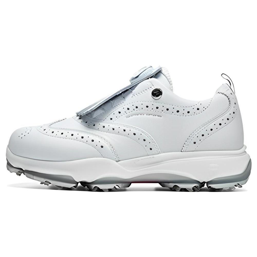 FILA Gf Oxford Spike Low top Golf Shoes Women s White A12W241601FWT 39