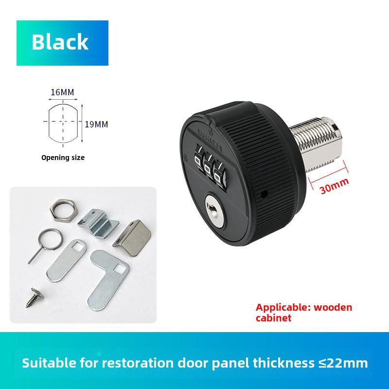 Blocare mecanică cu parolă cu came pentru dulap cu două uși