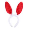 Plush Bunny Ears Headbands,Assorted Color Rabbit Ear Hairband for Easter Halloween Costume Party Favor