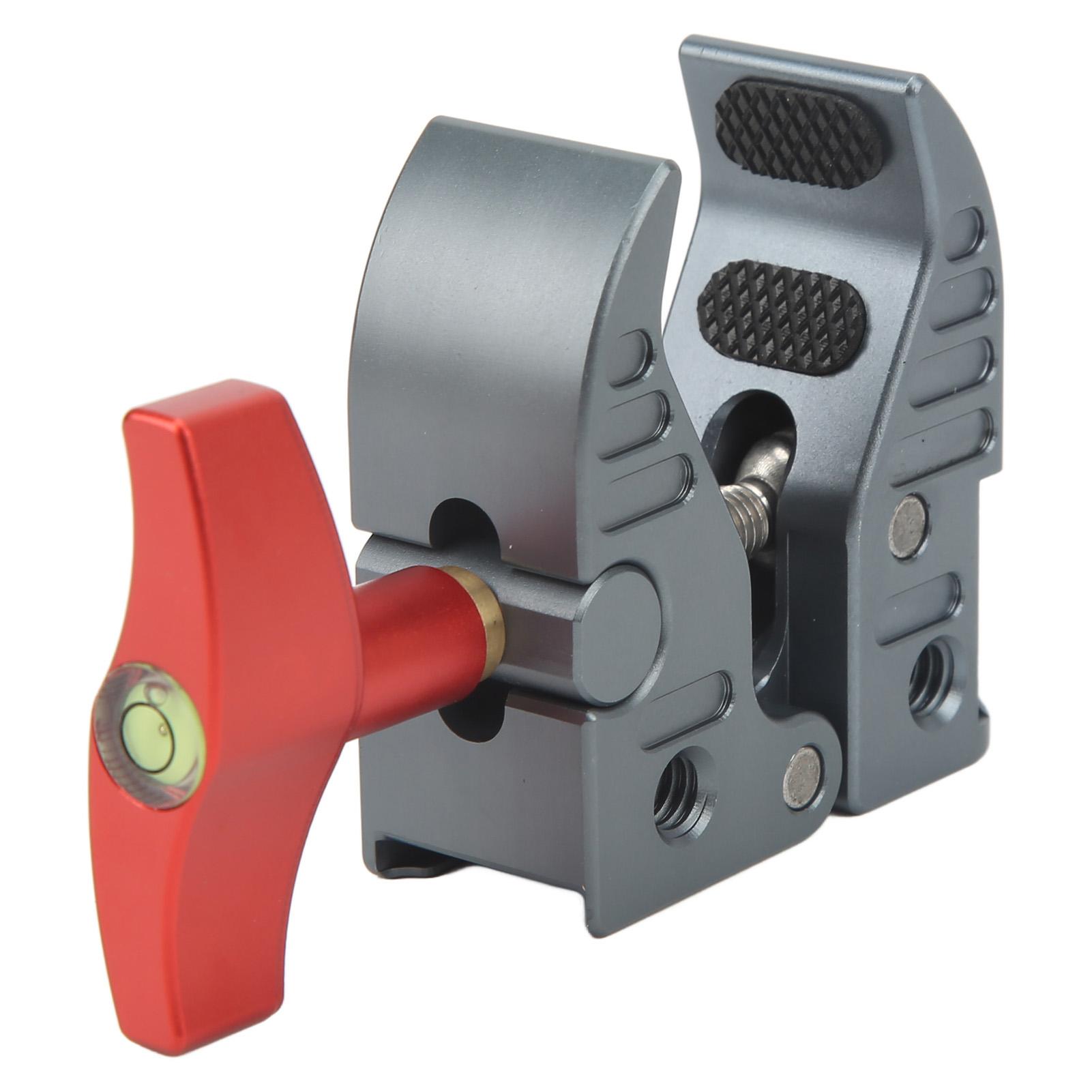 

Фотография Суперзажим Алюминиевый сплав Высокая прочность Расширяемый Держатель-краб для камеры с 14