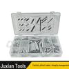 200PCS Extension & Compression Spring Set with Hook - DIY Hardware Accessories