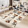 1PC Jack Russell Terrier Extra Large Non-Slip Floor carpet, Office, family, bedroom, Studio - Large Area RugJ0396