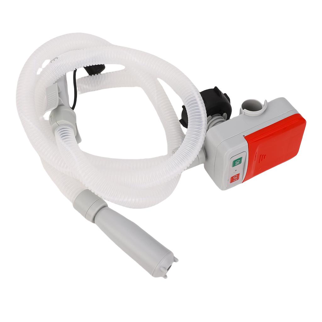 Fuel Transfer Pump 3.2GPM Battery and USB Type C Powered Automatic Stop Liquid Fuel Transfer Pump with 51in Discharge