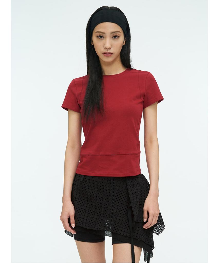 Anggae Parallel T-Shirt Red