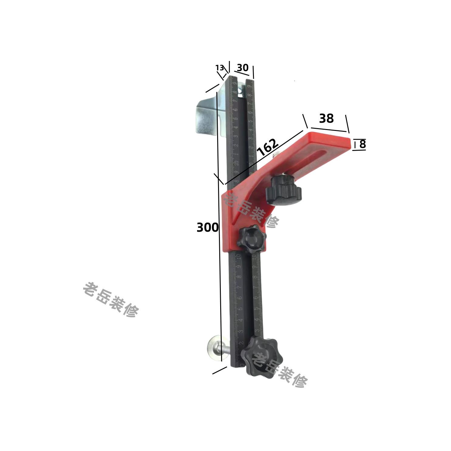 Aluminum Alloy Telescopic Pole with Tripod and Wall Mount for Laser Line Projector