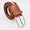 Elastic Elastic Braided Belt Student Canvas Needle Buckle Versatile Belt for Men and Women