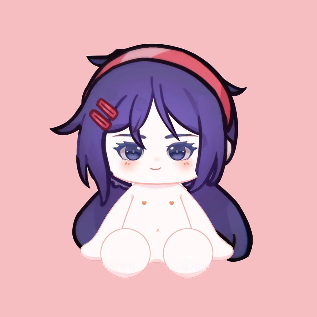 40cm Anime Scissor Seven Plush Toys Killer Seven Stuffed Doll Cratoon Plushie Pillow Home Decoration Christmas Birthday Gifts