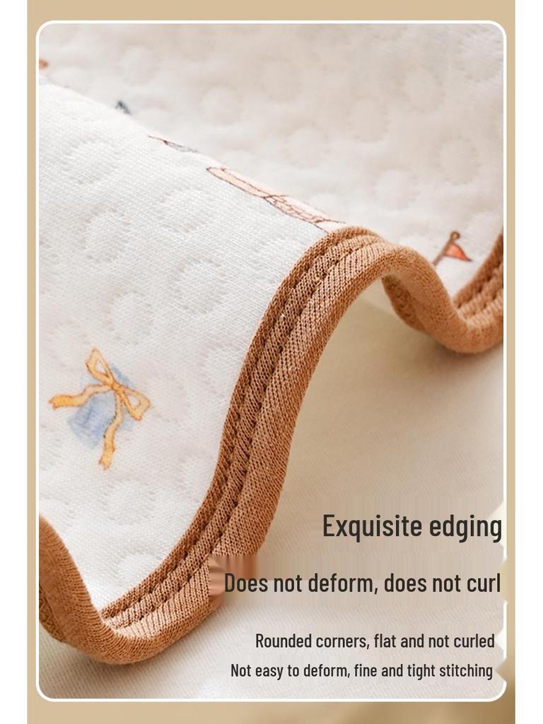 A-class Soft Cotton Leak-Proof Baby Diaper Pad - Machine Washable and Skin-Friendly Crib Mattress.