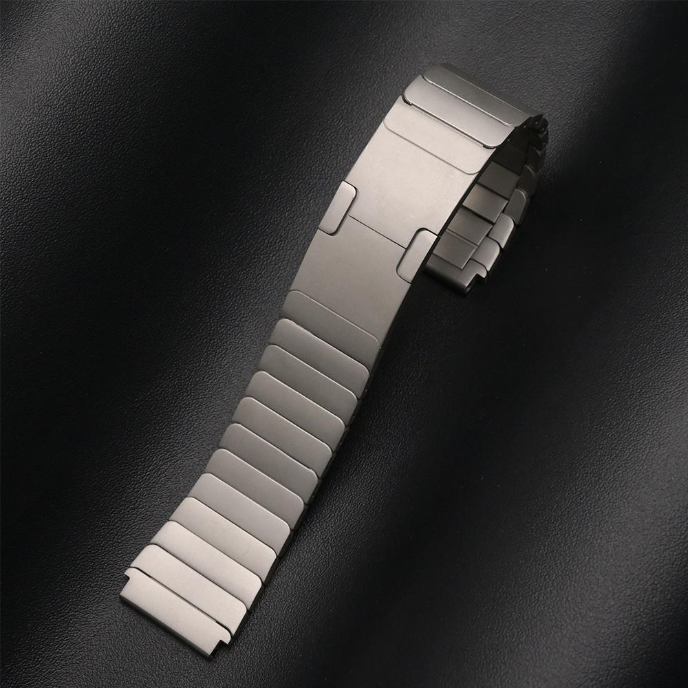 Uniwersalny Pasek ze Stali Nierdzewnej 22 mm do Huawei Watch GT 6 Pro 46 mm Luksusowy Metalowy Pasek do Zegarka Seiko Męska Bransoleta