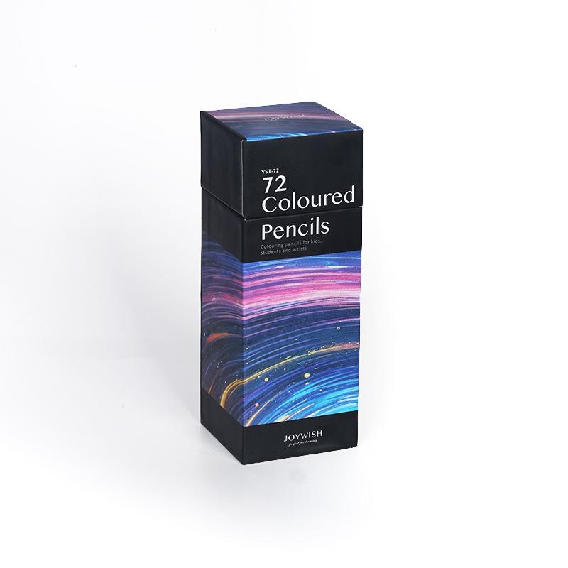 Oil-Based Colored Pencil Set: 12/18/24/36/48/72 Colors for Drawing Star Trails