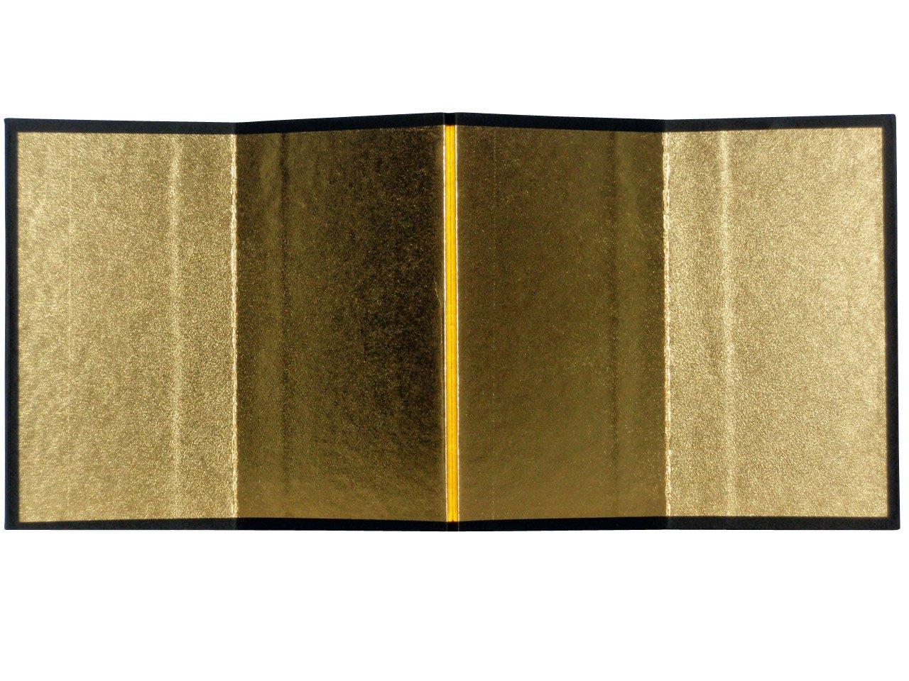 

Мини золотая складная ширма В120 х Ш270 (Сэйва золото) четырехпанельный золотой