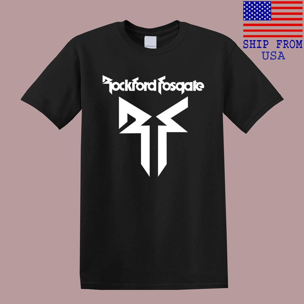 Rockford Fosgate Audio Men#039;s Black Size S5XL Unisex T-Shirt S