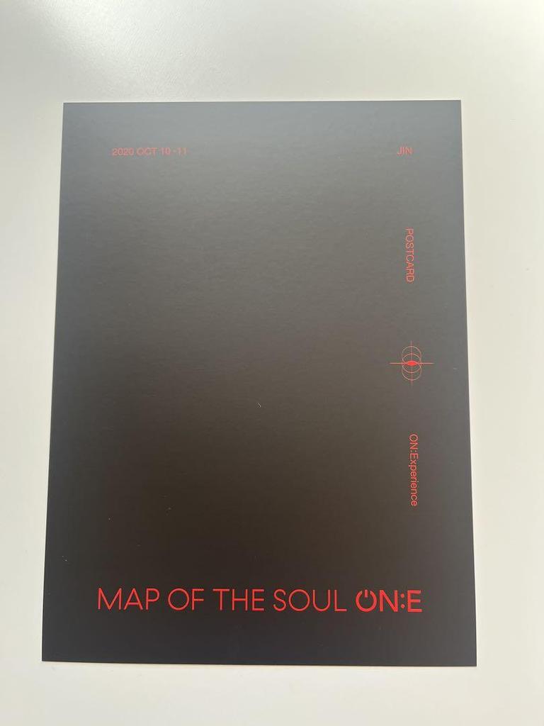 [USED] BTS MAP OF THE SOUL ON:E DVD JIN