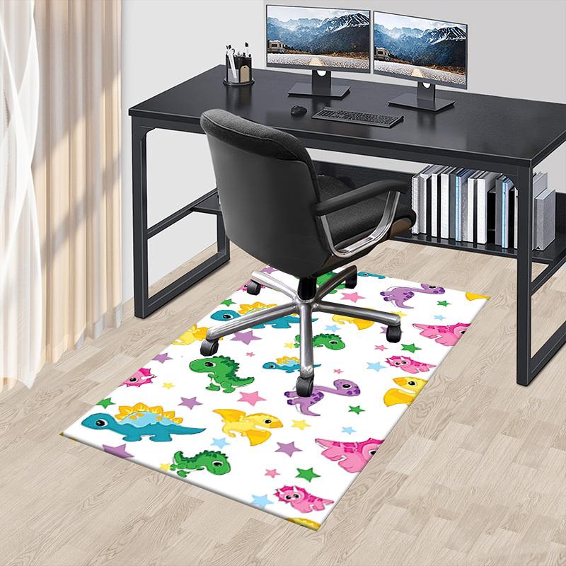 1PC Dinosaur Star Extra Large Non Slip Floor Carpet, Office, Family, Bedroom, Studio   Large Area Rug Indoor Rugs, , Vibrant Colors