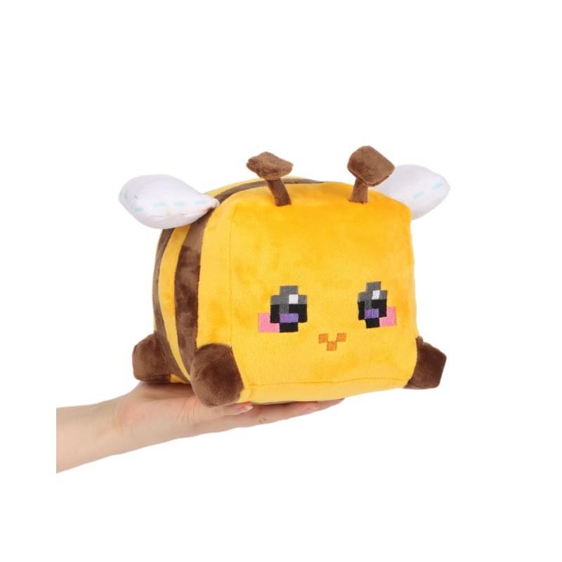 Hytale Bee Plush Toy With Short Pile Fabric For Kids And Collection