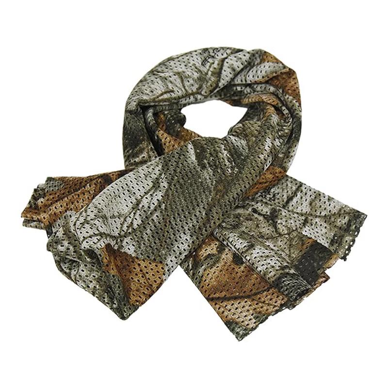

Tactical Camouflage Net Fabric Outdoor Scarf Set