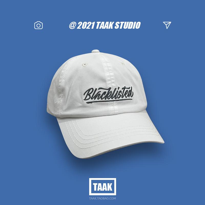 

Cotton Magenta Chic Baseball Cap For Women Street Style Adjustable Sun Hat White