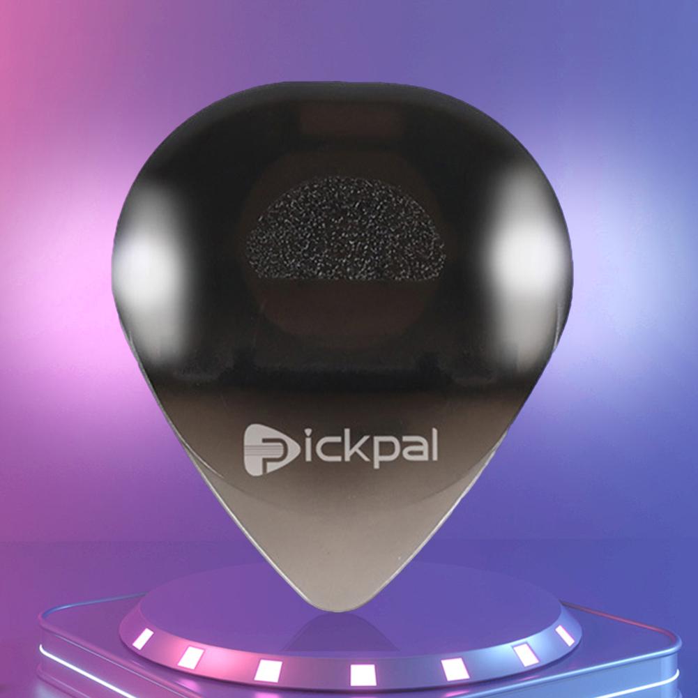 Electric Guitar Picks with High-Sensitivity LED Light Musical Instrument Glowing Plectrum Non-Slip for Bass Electric Guitarists