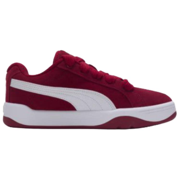 Puma Park Lifestyle Easy Sd Versatile Comfortable Shock Absorbing Lightweight Breathable Low Top Skate Shoes Unisex Sneakers Red White 400707-26