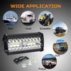 2Pcs 7'' Led Work Light Bar 800W Spot Flood Beams Combo For Car Tractor Boat Offroad Truck Suv Atv Car Repairing Lights