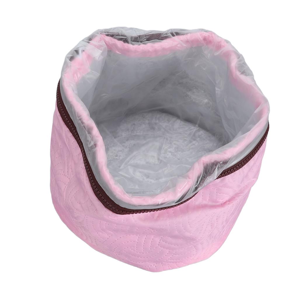 Heated Electric Thermal Steam Cap Hot Spa Hat Temperature Control 10 Level Heats Up Quickly Con