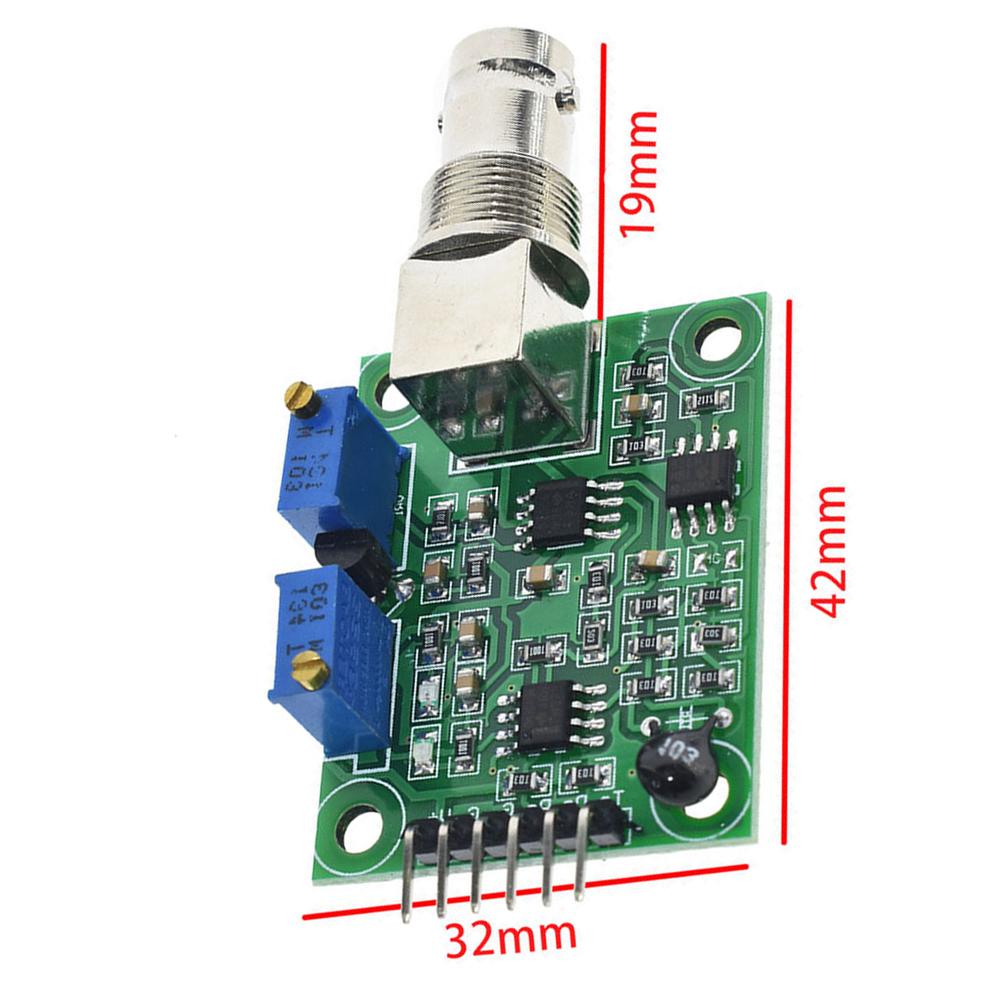 PH4502C 0-14 PH Meter Detector Module, Hydroponics Sensor Module, Monitoring Controller, BNC Block Electrode Probe