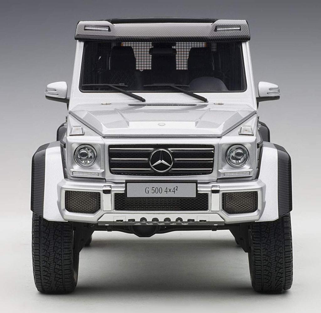 AUTOart G500 Squared Silver Finished Product 1/18 Mercedes-Benz 4×4