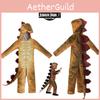 Jurassic Park Dinosaur Cosplay Costume For Kids Halloween Role Play T-rex Triceratop Stegosaurus