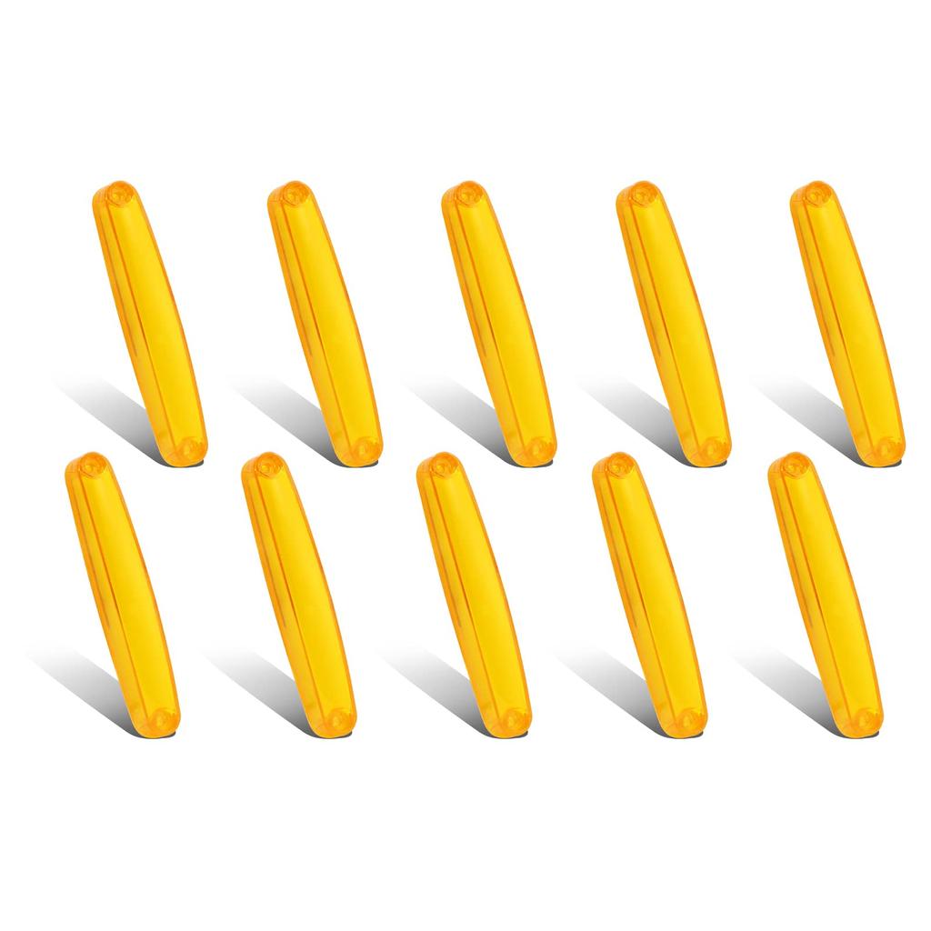 X-STYLE Side Markers, LED, 12 V, 24 V, Yellow, 9 LED Marker Lamps, Trailer,