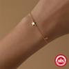 Simple And Fashionable S925 Sterling Silver Five-Pointed Star Small Pendant Stacked Bracelet Versatile Bracelet Daily Commuter Accessories