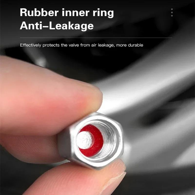 Car Sticker 2025 Hot 4Pcs Wheel Tire Valve Air Stem Cap Duust Covers For Peugeot 206 3008 208 308 307 2008 207 107 5008 607 301