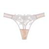 Sexy Panties Women's French Ultra-thin Applique Embroidered Lace Panties Cotton Crotch Hip Lift Low-rise Briefs T-pants