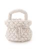 Sleep Fluffy Storage Pouch PSGG264833 OWHT F Women's