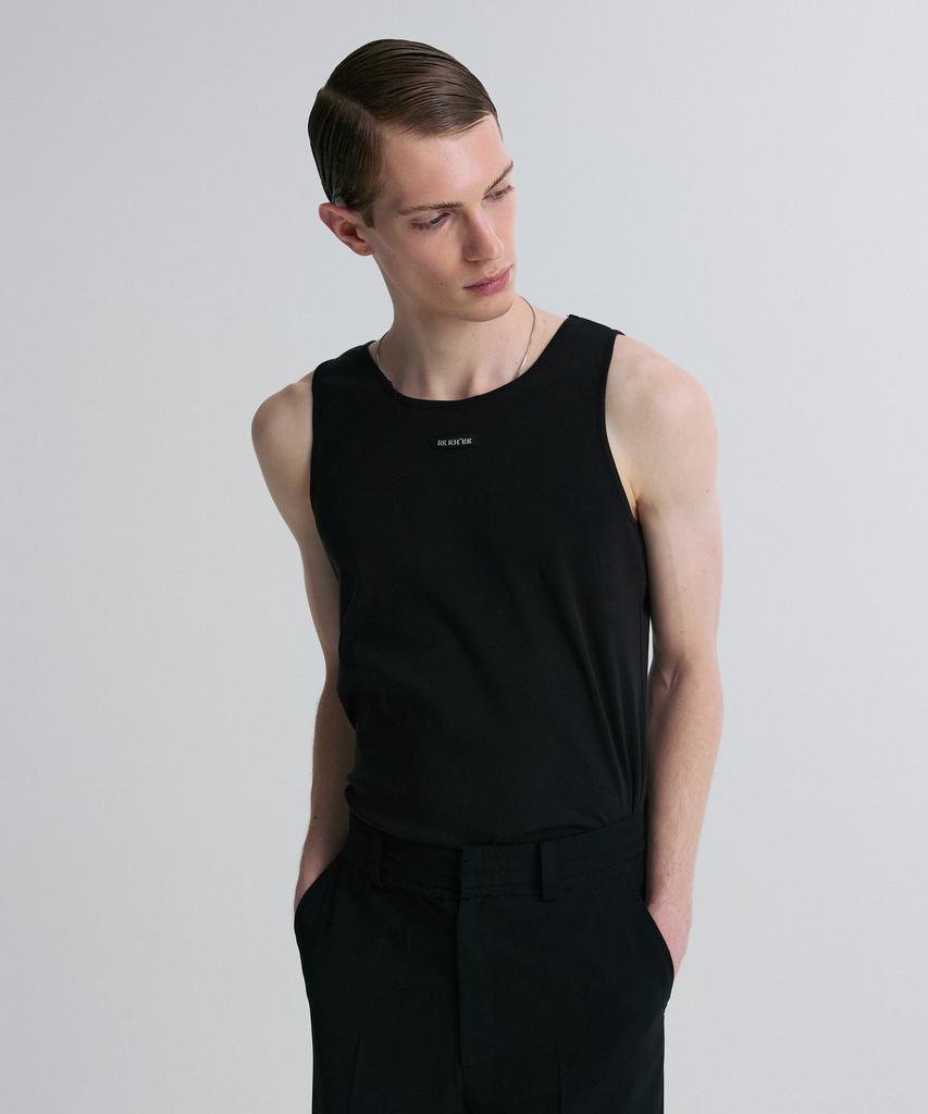 Liimaen Logo Sleeveless Top Black