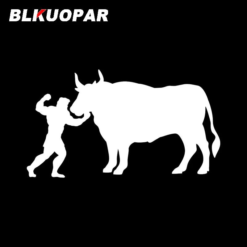 BLKUOPAR Heracles Fights Ox Car Sticker Personality Sunscreen Waterproof Decals Fashionable Original Die Cut Funny Car Styling