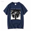 Vtg Talk Band Music Lover Black Retro Hot T Shirt For Fan New Long Or Short Sleeves Vintage Washed Comfortable Versatile