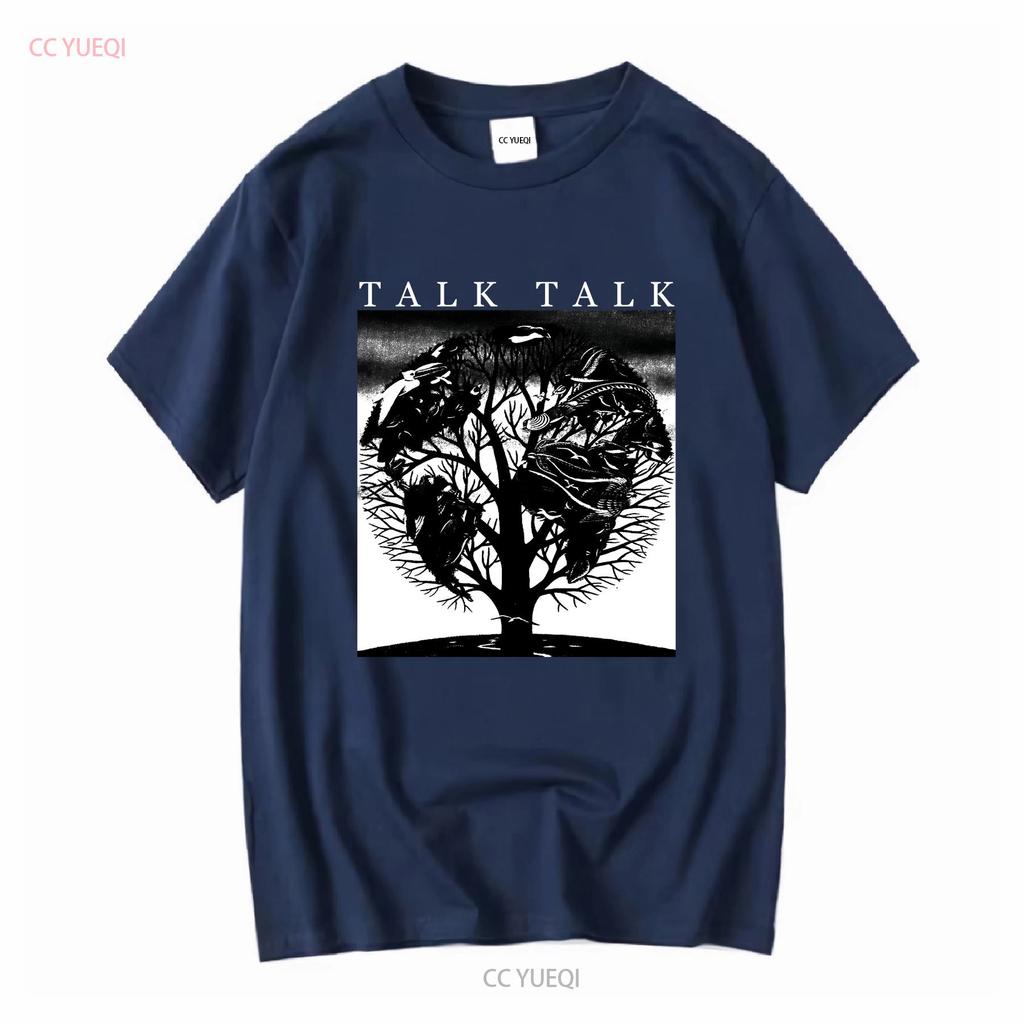 Vtg Talk Band Music Lover Black Retro Hot T Shirt For Fan New Long Or Short Sleeves Vintage Washed Comfortable Versatile