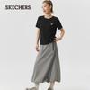 Skechers Women's Slim-Fit Knit Short Sleeve T-Shirt L226W017
