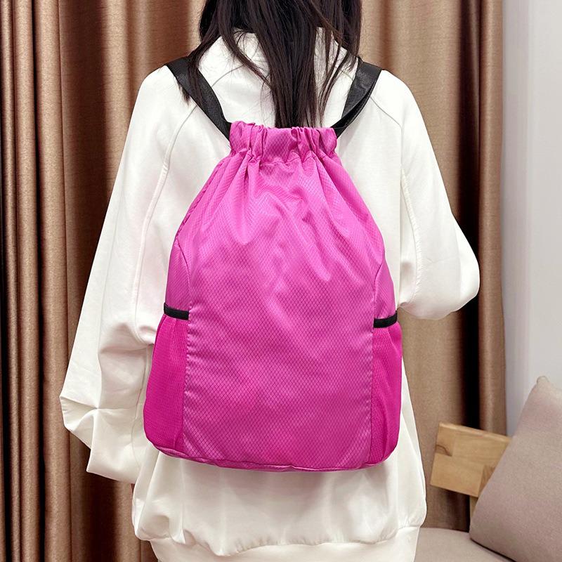 Large Capacity Outdoor Drawstring Sports Bag for Football & Basketball Training