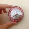WXUKM1 C200 E200 For Mercedes Benz 3D ABS logo Car Front grill front hood Emblem sticker for Mercedes Benz W203 W204 W205 W206 W212 W21 A15 a23