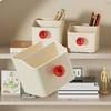 Cute Simplicity Office Organizer Creative Pen Holder Makeup Brush Holder  Desk Accessories