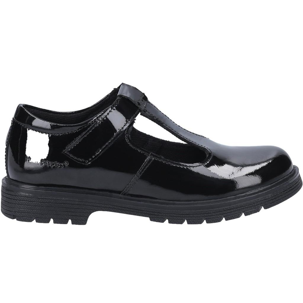 Hush Puppies Girls Gracie Leather School Shoes