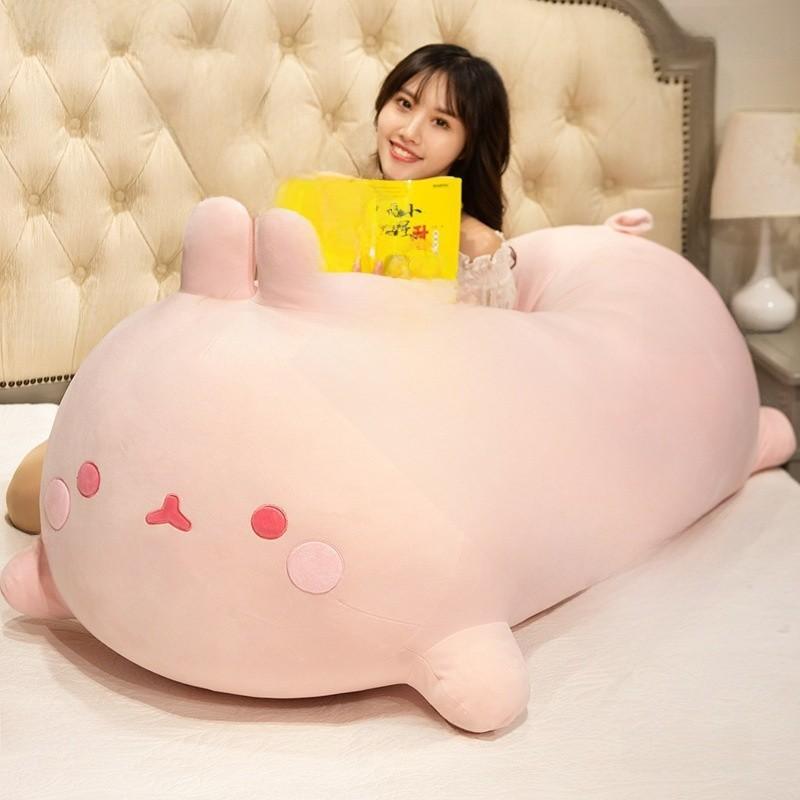 Cloud Long Giant Bunny Stuffed Hug Doll Girl Sleeping Pillow Cushion Pregnant