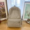 Schoolbag Hot-selling Velvet Backpack Women's Small 1011 New Fashion Corduroy Student Backpack Travel Small Backpack