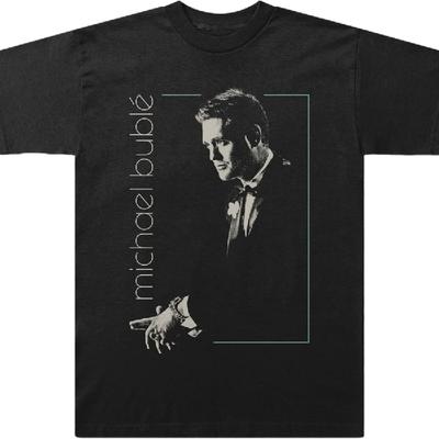 Michael Buble Koszulka Unisex dla Dorosłych z Portretem Michaela Bublé