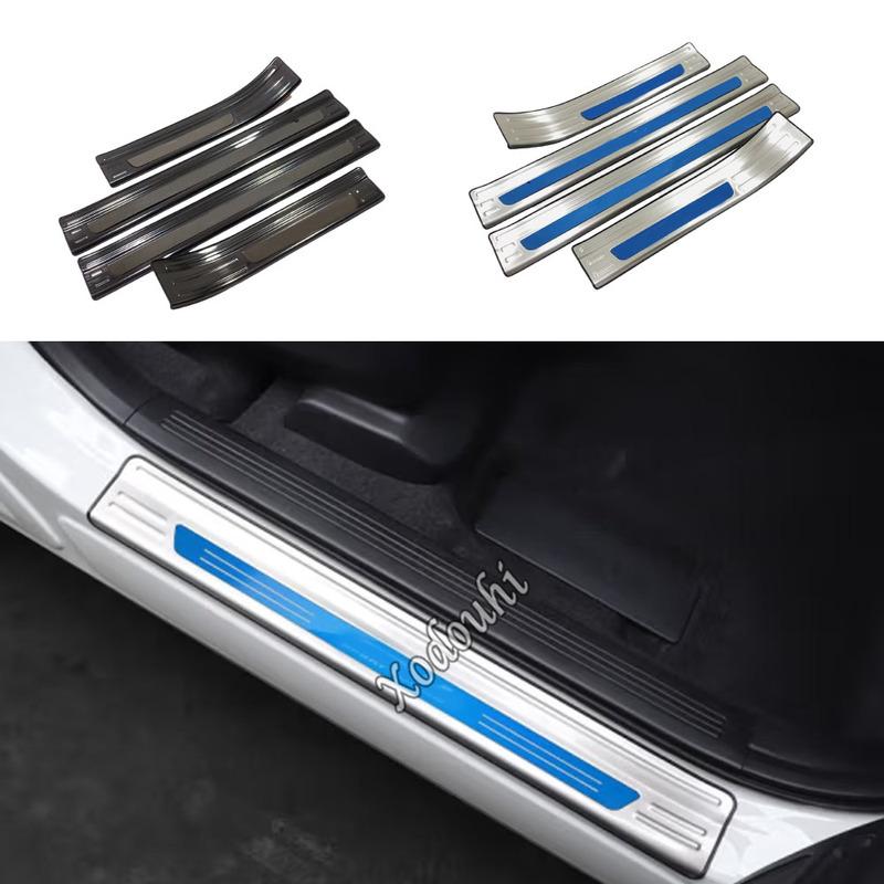 Stainless Steel Car External Sill Scuff Plate Door Pedal Cover For Honda CRV CR-V  2024 Auto Threshold Strip Accessories