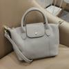 Leather Bag Classic Portable Cross-slung Dumplings Baotou Layer Cowhide Fashion Tote Women