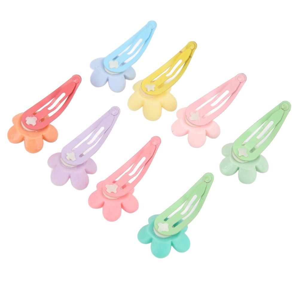 32pcs 3.5CM Size Pet Hair Clip Sunflower Shape Pet BB Clip Dog Hair Accessory Dog Grooming